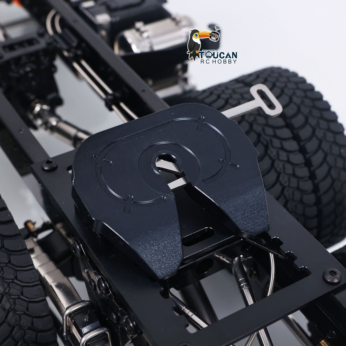 In Stock TOUCAN RC HOBBY 6x6 1/14 RC Trator Truck Metal Chassis Remote Control Tractor Car Model Kits