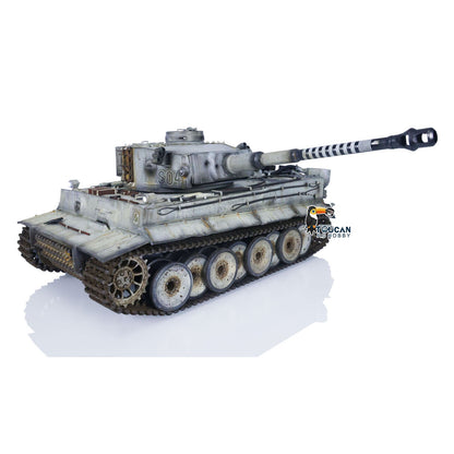 Henglong 1/16 TK7.0 Plastic German Tiger I RTR RC Tank 3818 FPV BB IR 360 Degrees Turret Metal Barrel Recoil Steel Gearbox Smoke Manual Spray Collection Model