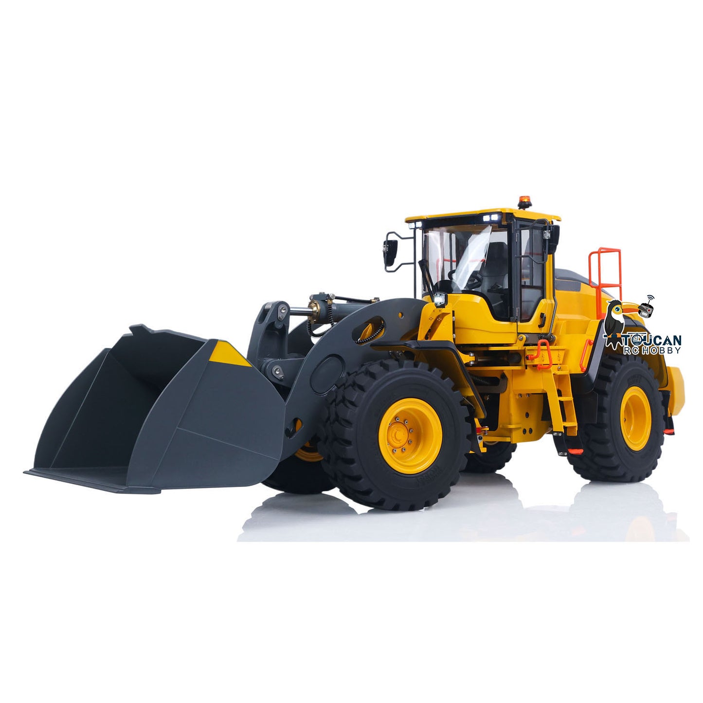 Pre-Order Double E Metal 1/14 4X4 Remote Control Hydraulic Loader L260H Axle Locks 2Speed Gearbox Brushless Motor Battery RTR Light System
