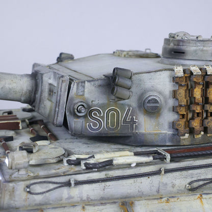 Henglong 1/16 Promotion TK7.0 German Tiger I RTR RC Tank 3818 Special Spray Painting with Barrel Recoil FPV IR BB Smoke Metal Tracks Sprockets Idlers Wheels Gearbox
