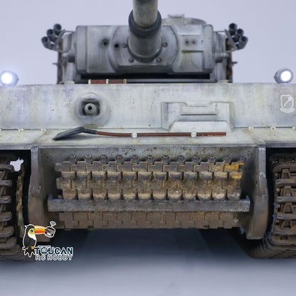 Henglong 1/16 TK7.0 Plastic German Tiger I RTR RC Tank 3818 FPV BB IR 360 Degrees Turret Metal Barrel Recoil Steel Gearbox Smoke Manual Spray Collection Model