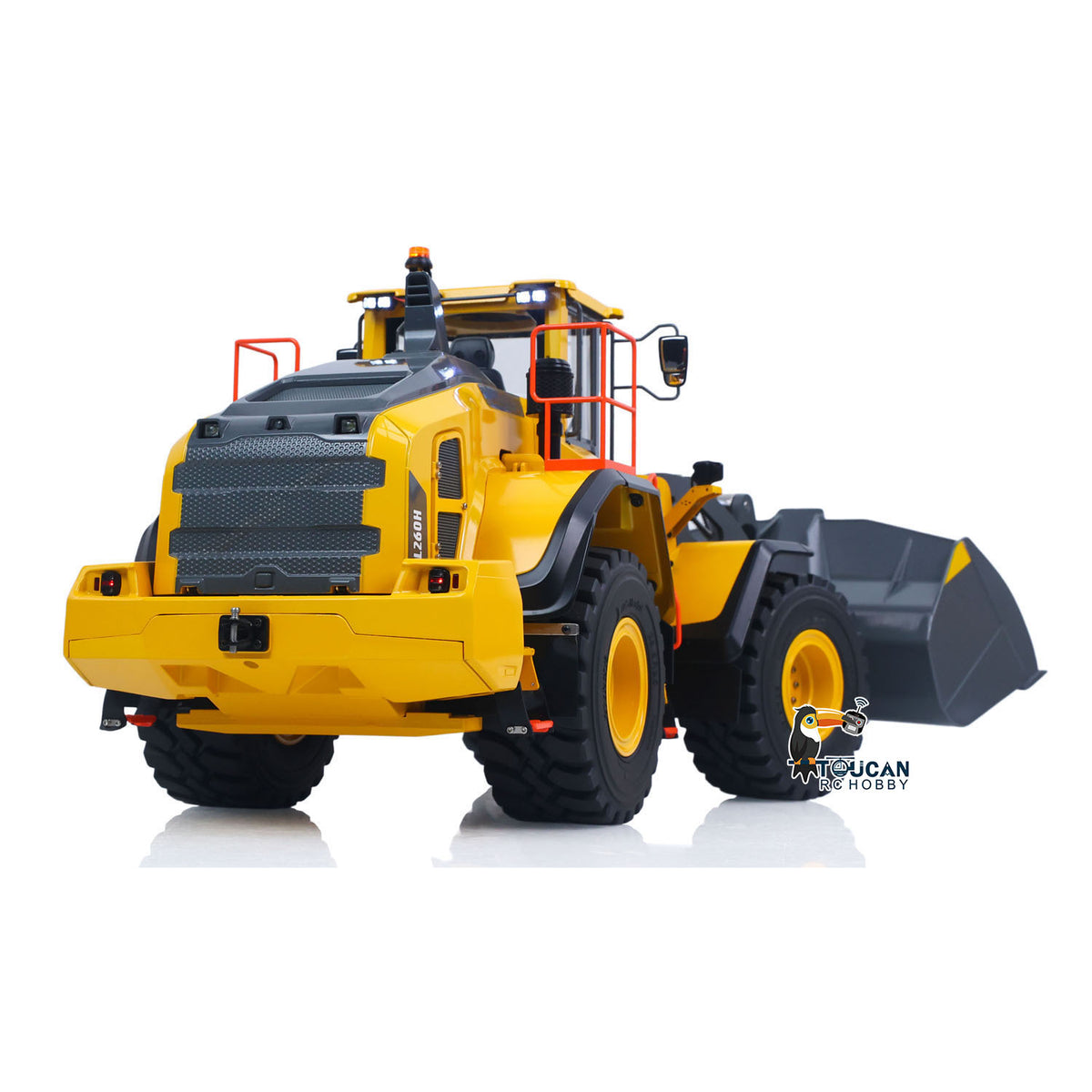 Pre-Order Double E Metal 1/14 4X4 Remote Control Hydraulic Loader L260H Axle Locks 2Speed Gearbox Brushless Motor Battery RTR Light System