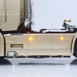 TOUCAN 1/14 Remote Control Tractor Truck 4X2 TAMIYA Chassis 56379 3Speed Gearbox Flowing Water Light Smoke Unit ST8 Radio RTR