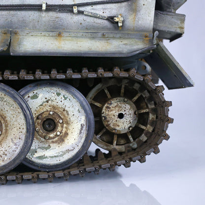 Henglong 1/16 Promotion TK7.0 German Tiger I RTR RC Tank 3818 Special Spray Painting with Barrel Recoil FPV IR BB Smoke Metal Tracks Sprockets Idlers Wheels Gearbox