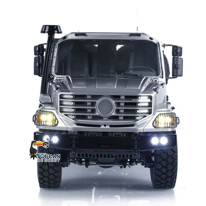 1/14 6x6 RC Geländewagen JDModel Ferngesteuertes Auto Differentialachsen mit Licht Sound System Hobby Modell Geschenk