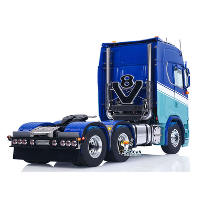 RTR Unitru 06 770S 1/14 Remote Control Tractor Truck 6X6 Metal Chassis 2Speed Gearbox Smoke Lights Sounds Brushless Motor ESC