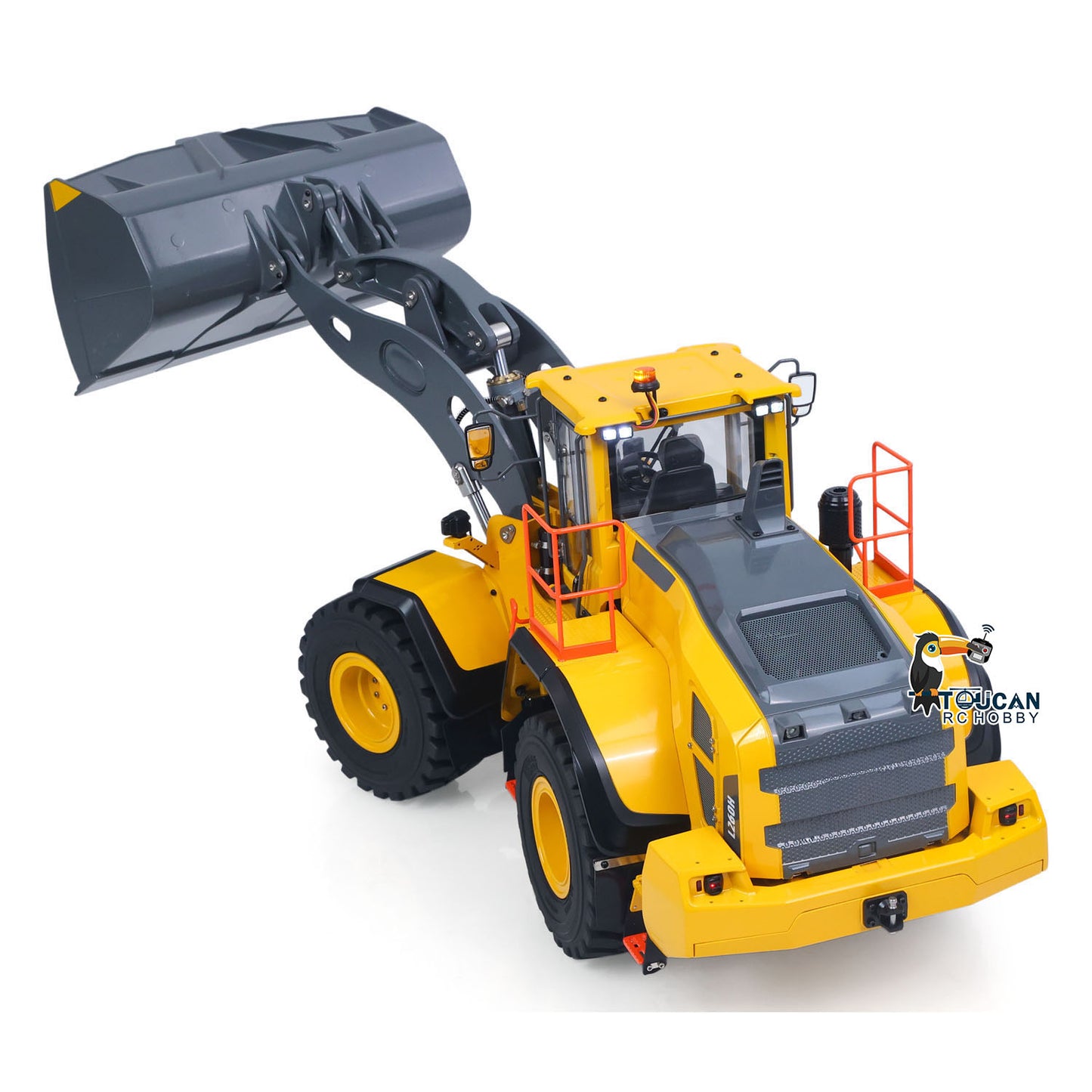 Pre-Order Double E Metal 1/14 4X4 Remote Control Hydraulic Loader L260H Axle Locks 2Speed Gearbox Brushless Motor Battery RTR Light System