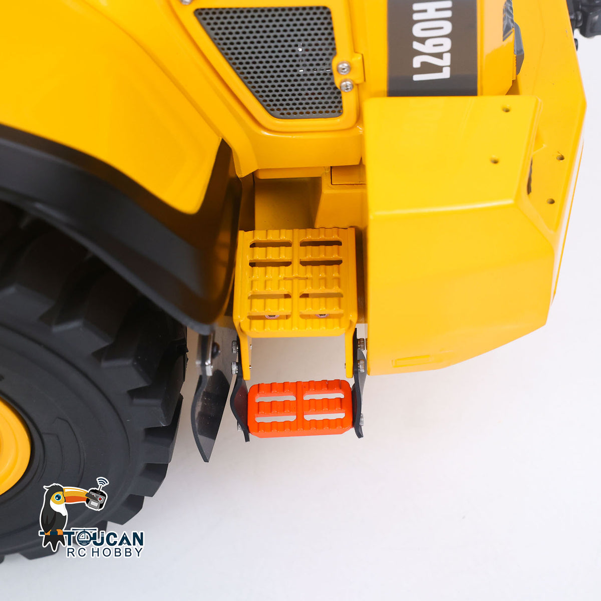 Pre-Order Double E Metal 1/14 4X4 Remote Control Hydraulic Loader L260H Axle Locks 2Speed Gearbox Brushless Motor Battery RTR Light System