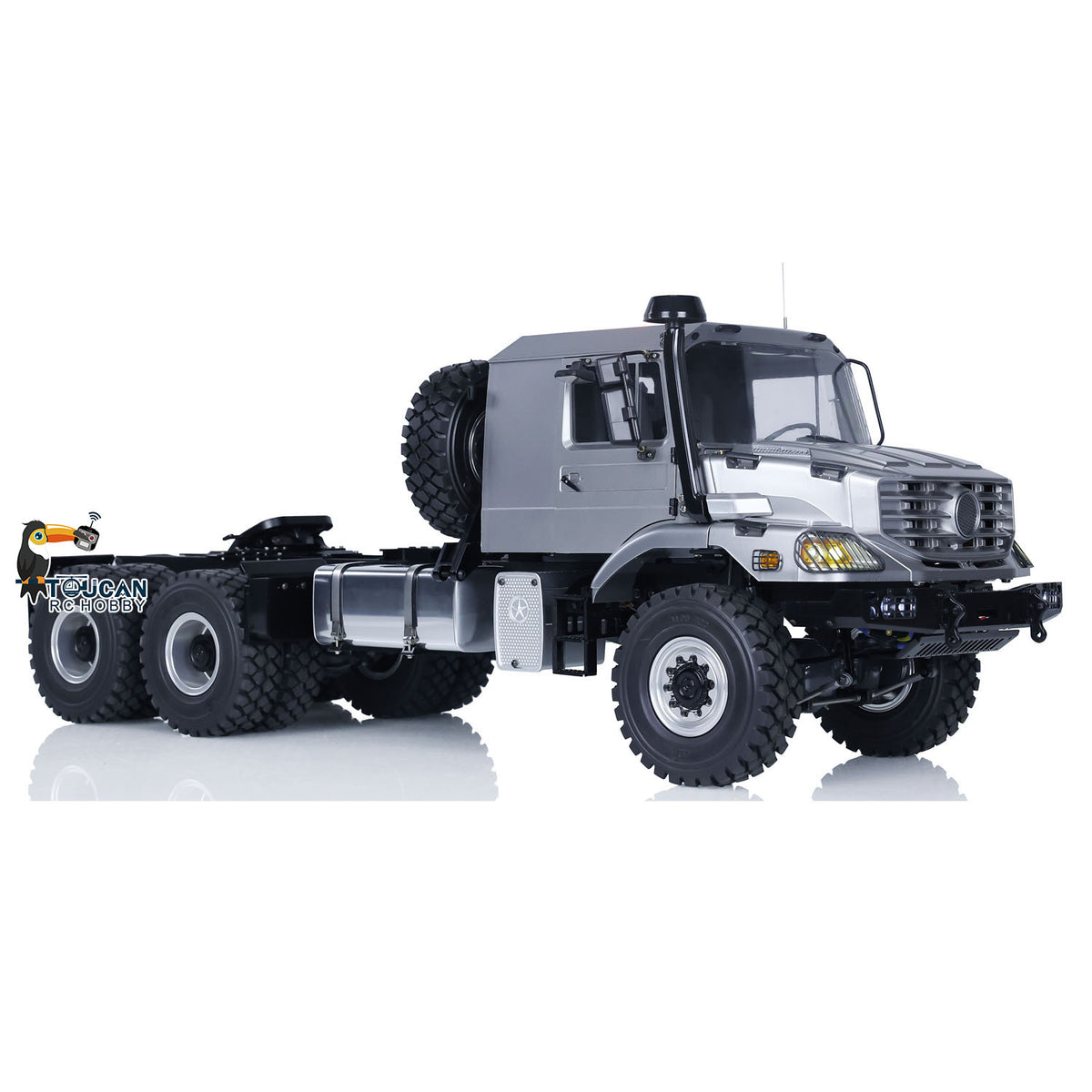 1/14 6x6 RC Geländewagen JDModel Ferngesteuertes Auto Differentialachsen mit Licht Sound System Hobby Modell Geschenk