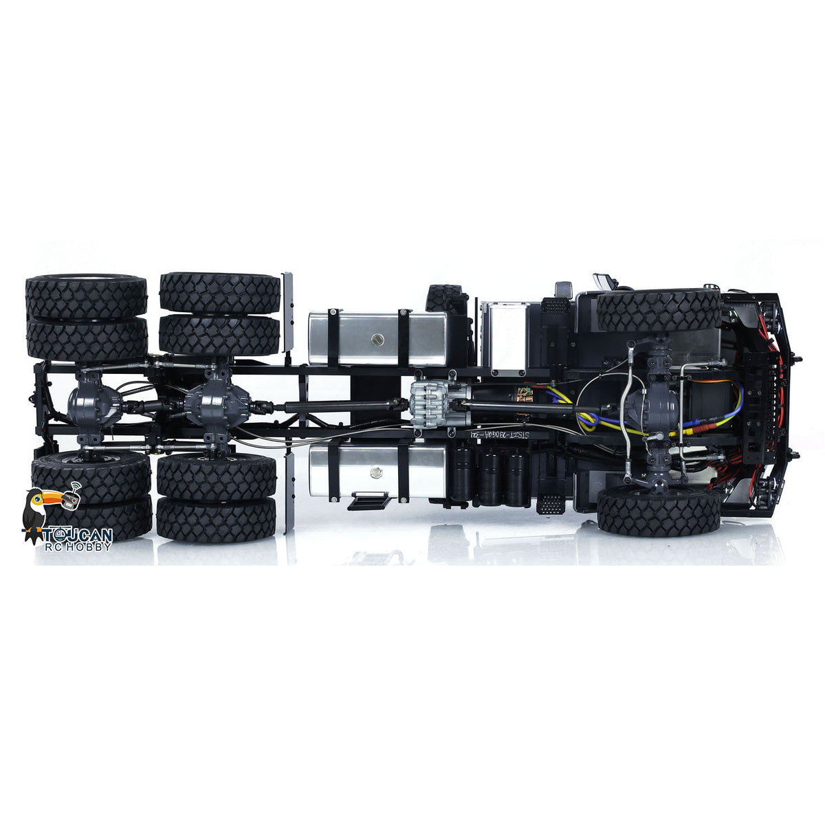 1/14 6x6 RC Geländewagen JDModel Ferngesteuertes Auto Differentialachsen mit Licht Sound System Hobby Modell Geschenk