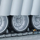 1:16 RC Military Tank 3918 Full Metal Abrams M1A2 TUSK II Ready to Run Track Car Electronic Model 360 Degree Rotating Smoke