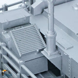 1:16 RC Military Tank 3918 Full Metal Abrams M1A2 TUSK II Ready to Run Track Car Electronic Model 360 Degree Rotating Smoke