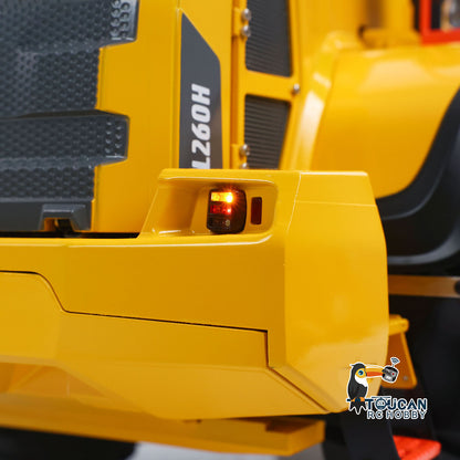 Pre-Order Double E Metal 1/14 4X4 Remote Control Hydraulic Loader L260H Axle Locks 2Speed Gearbox Brushless Motor Battery RTR Light System