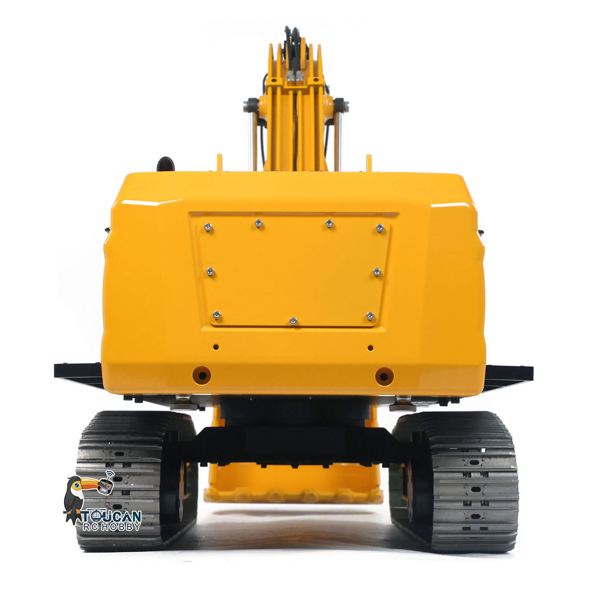 UESD 1/12 RC Hydraulic Heavy Excavator 395F Metal Remote Control Digger Finished Model 3.0L Dual Pump teshulianjie