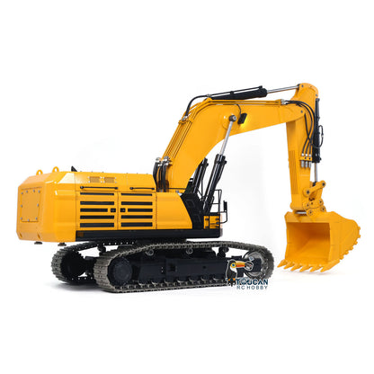 UESD 1/12 RC Hydraulic Heavy Excavator 395F Metal Remote Control Digger Finished Model 3.0L Dual Pump teshulianjie