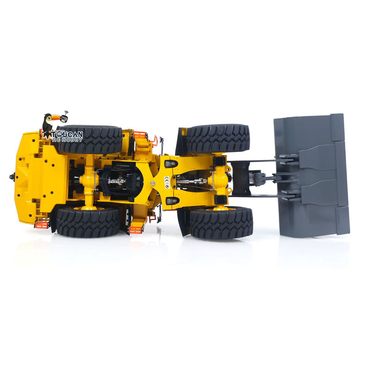 TOUCAN RC HOBBY DoubleE L260H 4X4 1/14 RC Hydraulic Loader Remote Control Vehicle 2Speed Transmission Brushless Motor for Adults