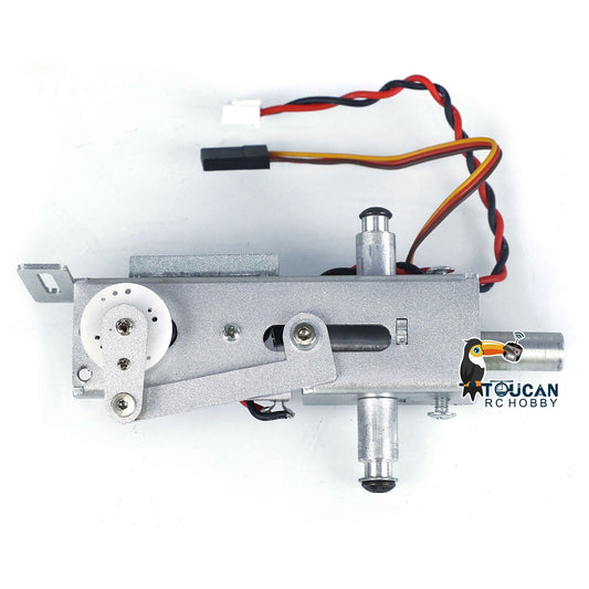 Metal Barrel Recoil Gearbox Universal Parts for Heng Long 7.1 Generation Main Board 1/16 Scale RC Remote Control Tank Model