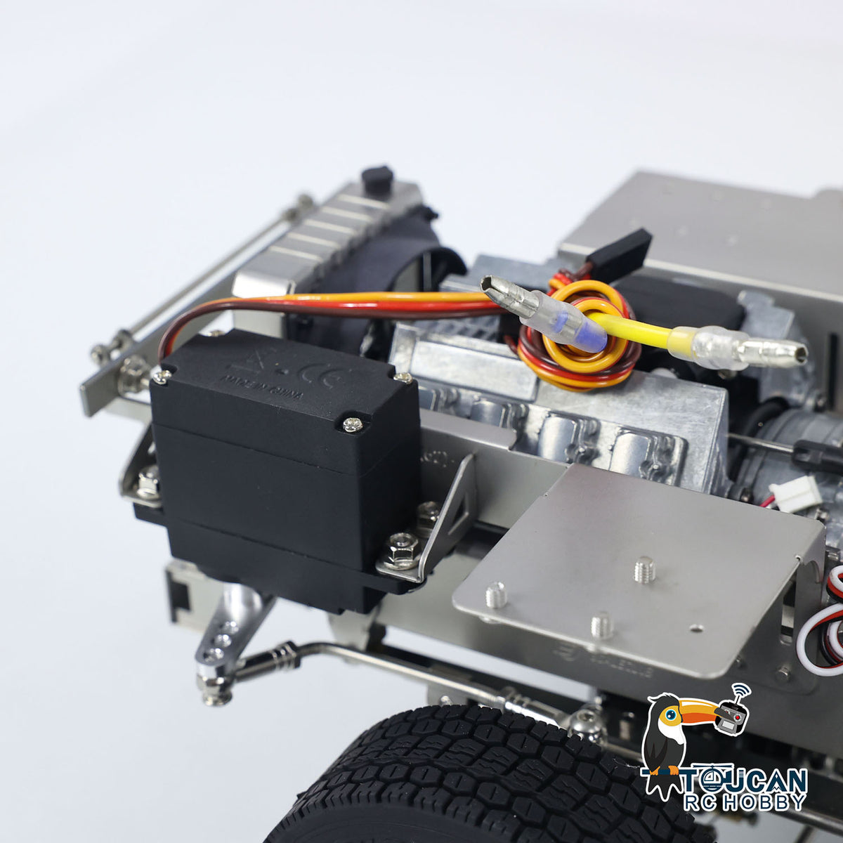 ScaleClub 1/14 10*10 Metallchassis für FH750 RC Traktor Lkw Fernbedienung Simulation Auto Fahrzeug DIY Teile Hobby Modell