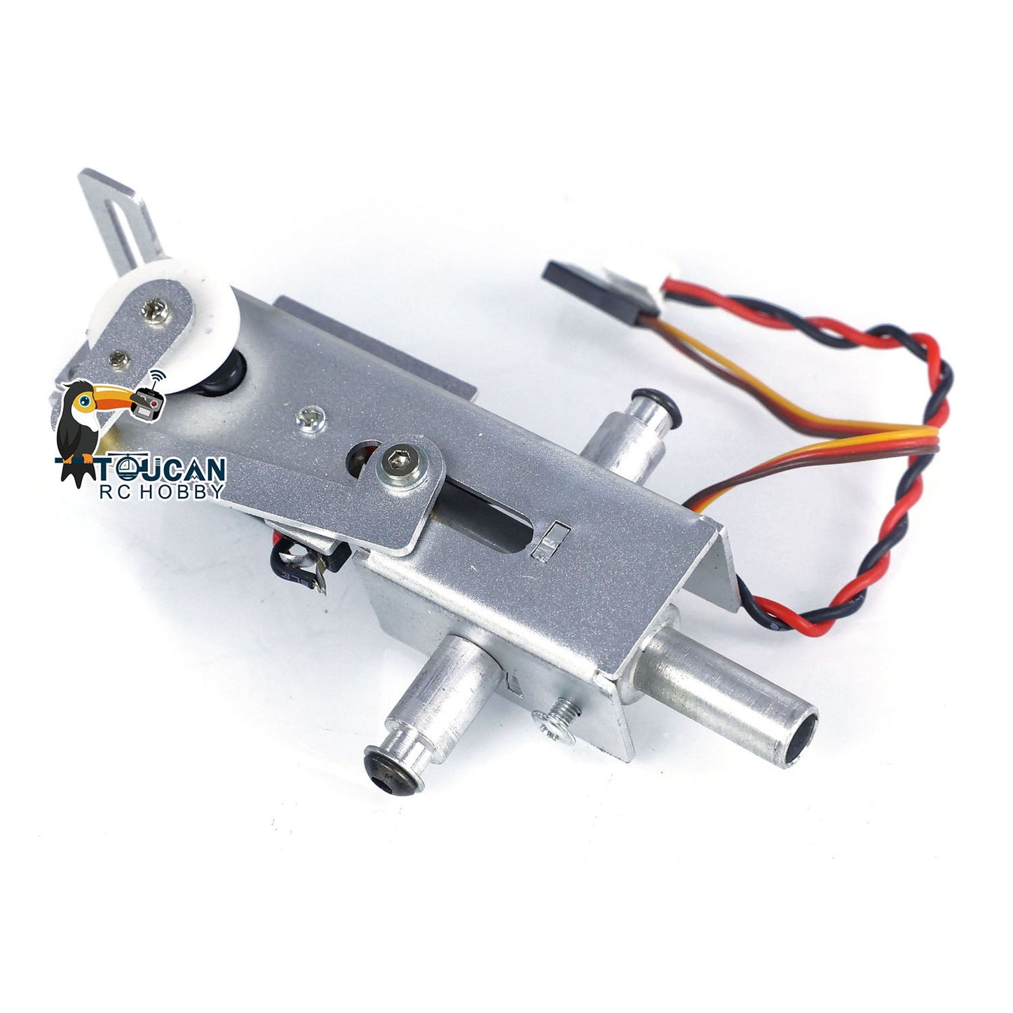 Metal Barrel Recoil Gearbox Universal Parts for Heng Long 7.1 Generation Main Board 1/16 Scale RC Remote Control Tank Model