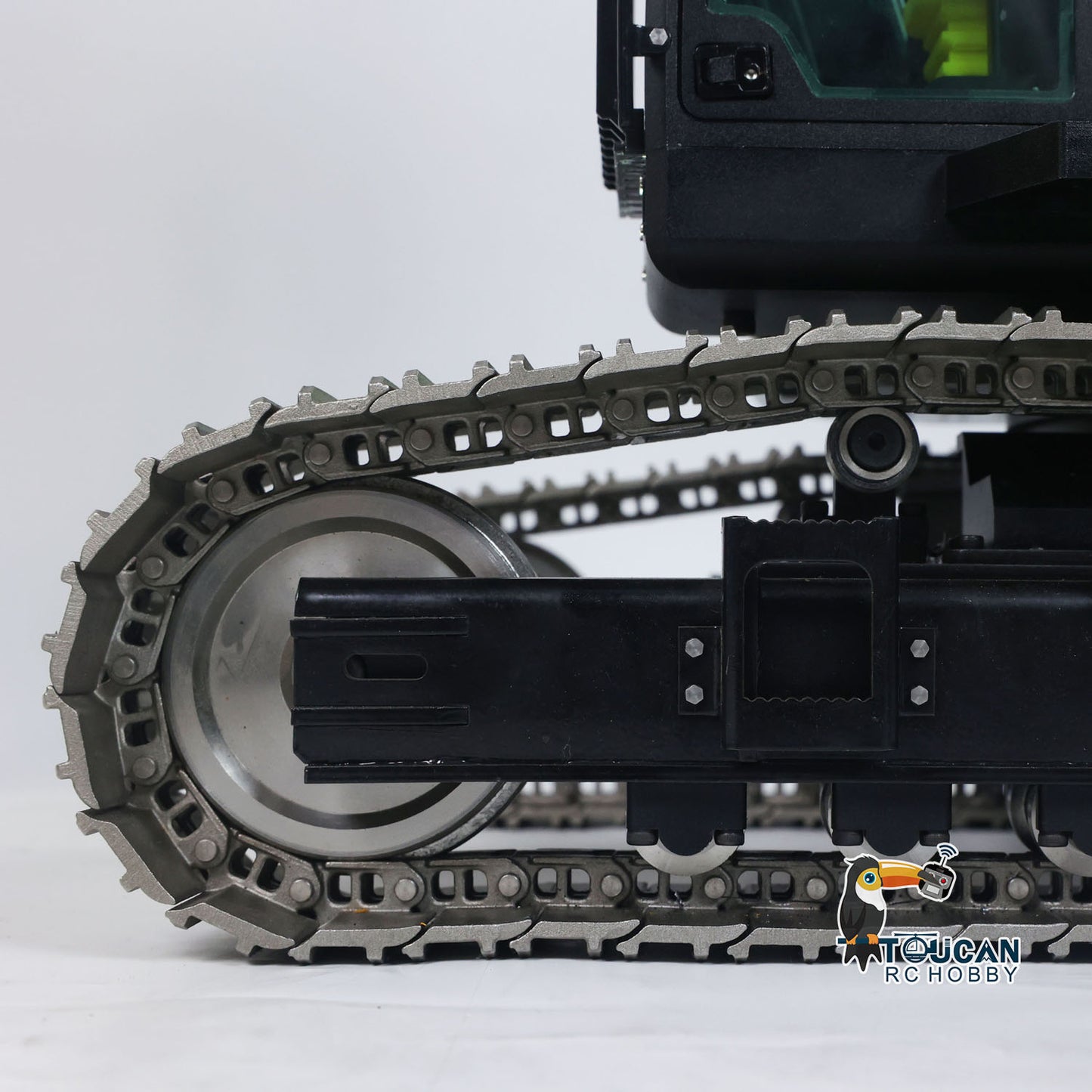 UESD 1/12 RC Hydraulic Heavy Excavator 395F Metal Remote Control Digger Finished Model 3.0L Dual Pump teshulianjie