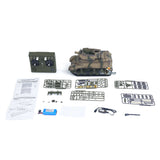 CoolBank 1/16 Radio Control Tank M8 HMC Scott Light Self-Propelled Howitzer RC Model 360degree Turret Rotary Smoke Sounds Lights RTR