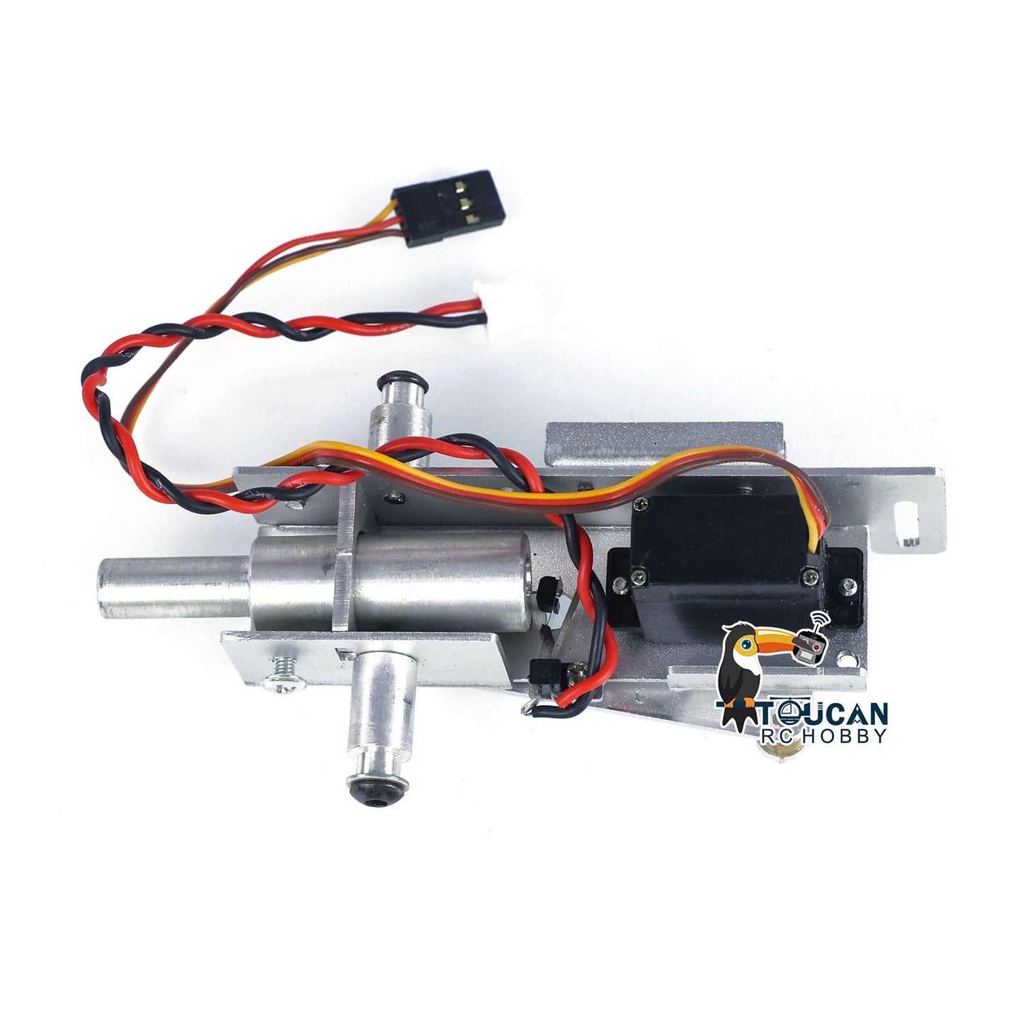 Metal Barrel Recoil Gearbox Universal Parts for Heng Long 7.1 Generation Main Board 1/16 Scale RC Remote Control Tank Model