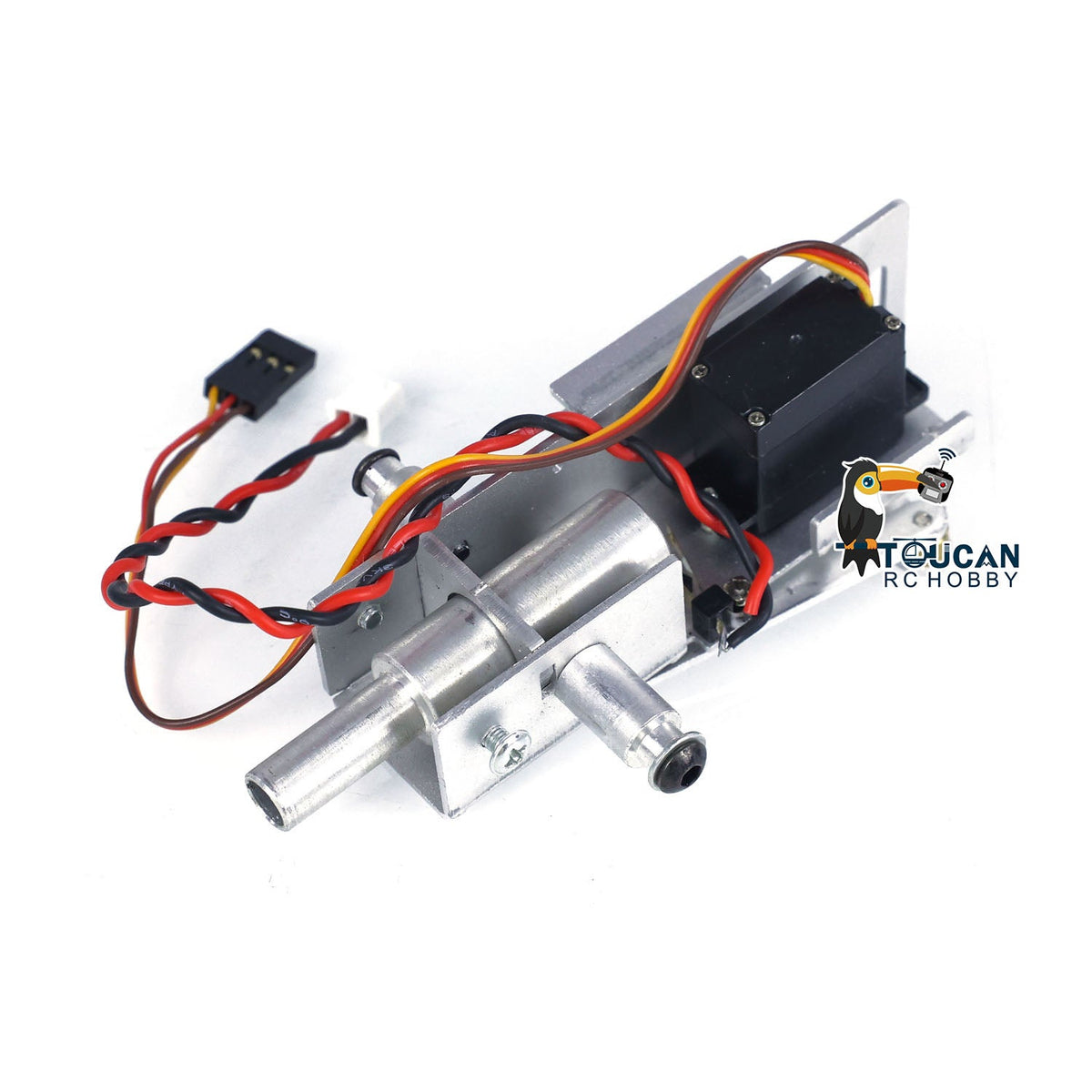 Metal Barrel Recoil Gearbox Universal Parts for Heng Long 7.1 Generation Main Board 1/16 Scale RC Remote Control Tank Model