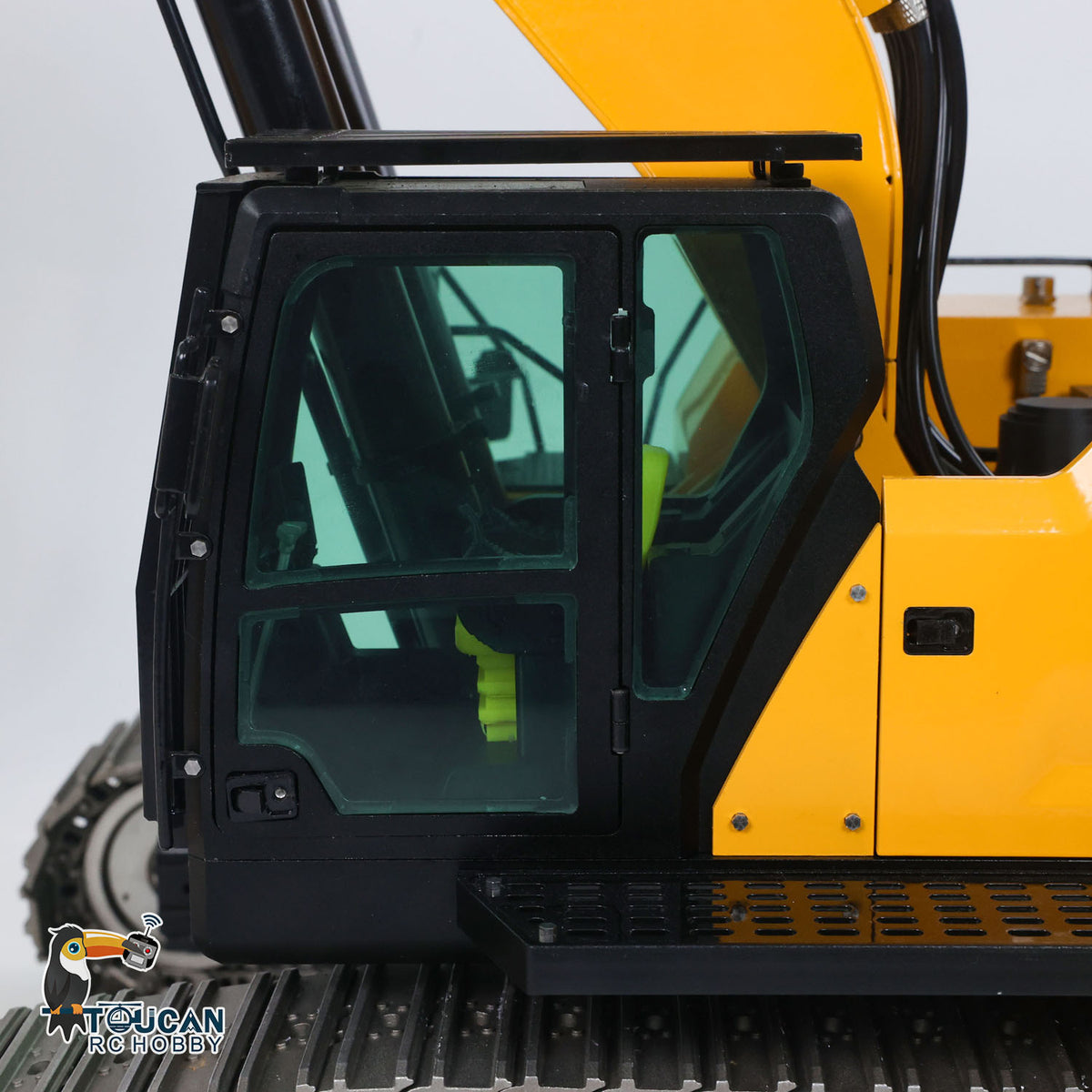 UESD 1/12 RC Hydraulic Heavy Excavator 395F Metal Remote Control Digger Finished Model 3.0L Dual Pump teshulianjie