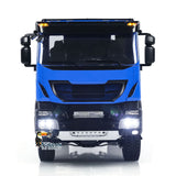 MD Metal 1/14 4x4 RC Hydraulic Dump Tipper Construction Truck 2-Speed Gearbox Differential Locks FlySky ST8 Remote Controller Model for Sales