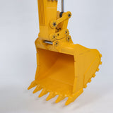 Pre-order 55KG Metal 1/12 RC Hydraulic Excavator 395F Remote Control Digger Dual Pump RTR Heavy Machine Flysky ST8 Radio Battery 6CH Valve