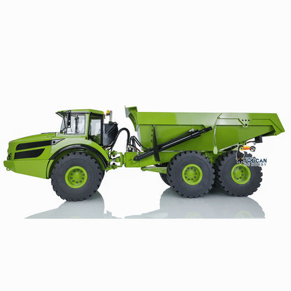XDRC-ArticulatedTruck 1/14 Metal RC Hydraulic Articulated Truck 6x6 Brushless Power w/Battery & Charger