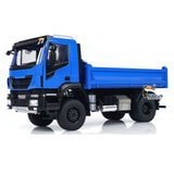 MD Metal 1/14 4x4 RC Hydraulic Dump Tipper Construction Truck 2-Speed Gearbox Differential Locks FlySky ST8 Remote Controller Model for Sales