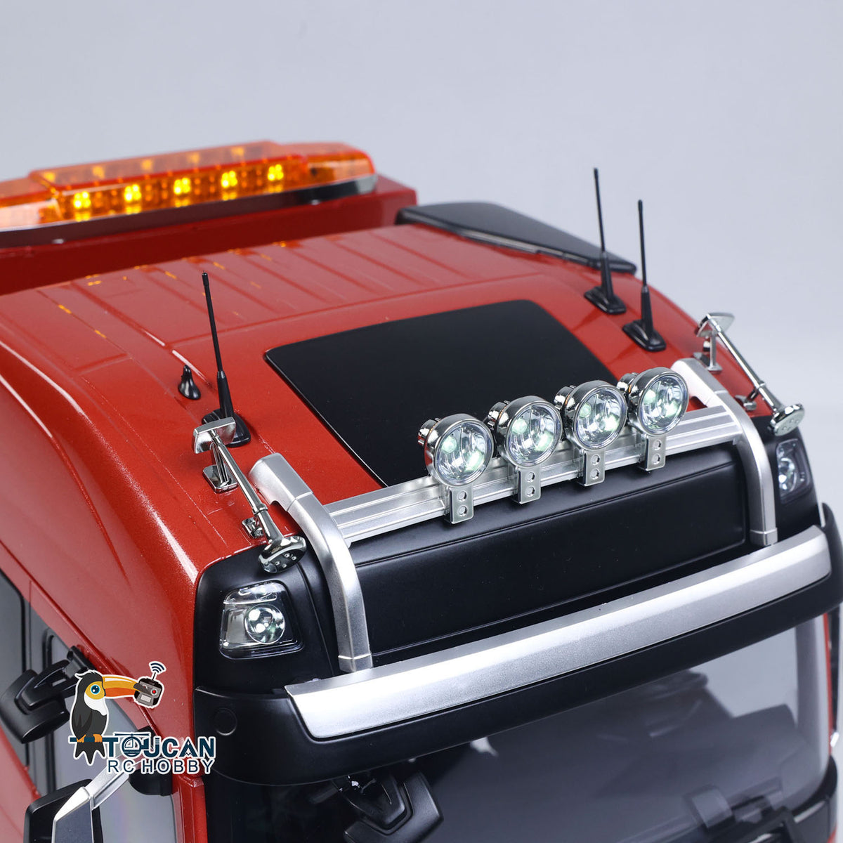 Customized DIY 56362 1/14 8x4 RC Wrecker Tow Truck Rescue Car FH16 RTR Electric Recovery Vehicles I6S Radio Battery Sound