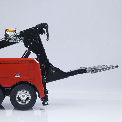 Customized DIY 56362 1/14 8x4 RC Wrecker Tow Truck Rescue Car FH16 RTR Electric Recovery Vehicles I6S Radio Battery Sound