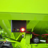 XDRC Metal 6X6 RC Hydraulic Articulated Truck 1/14 Scale Remote Control Dumper Tipper Car Model W/ Servo Motor Light Sound