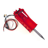 Metal Painted Electric Hammer for 1/12 RC Hydraulic Digger C395 Dual Pump Remote Control Construction Vehicles Excavator