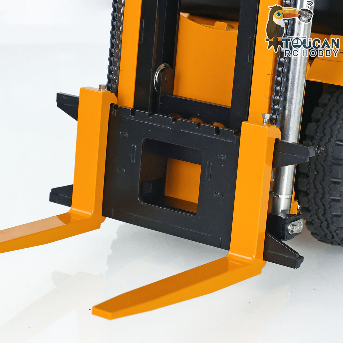 €100 OFF 11.11 BIG SALE LESU Hydraulic RC Forklift Truck 1/14 Radio Control Transfer Car RTR Truck
