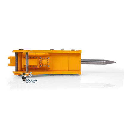 TOUCAN RC HOBBY Metal Painted Electric Hammer for 1/12 RC Hydraulic Digger C395 LR976 Dual Pump Remote Control Construction Vehicles Excavator