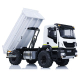 Free Fast Shipping Metal 4x4 1/14 RC Hydraulic Dumper Trucks Remote Control Tipper Dump Car Simulation Vehicle Hobby Models