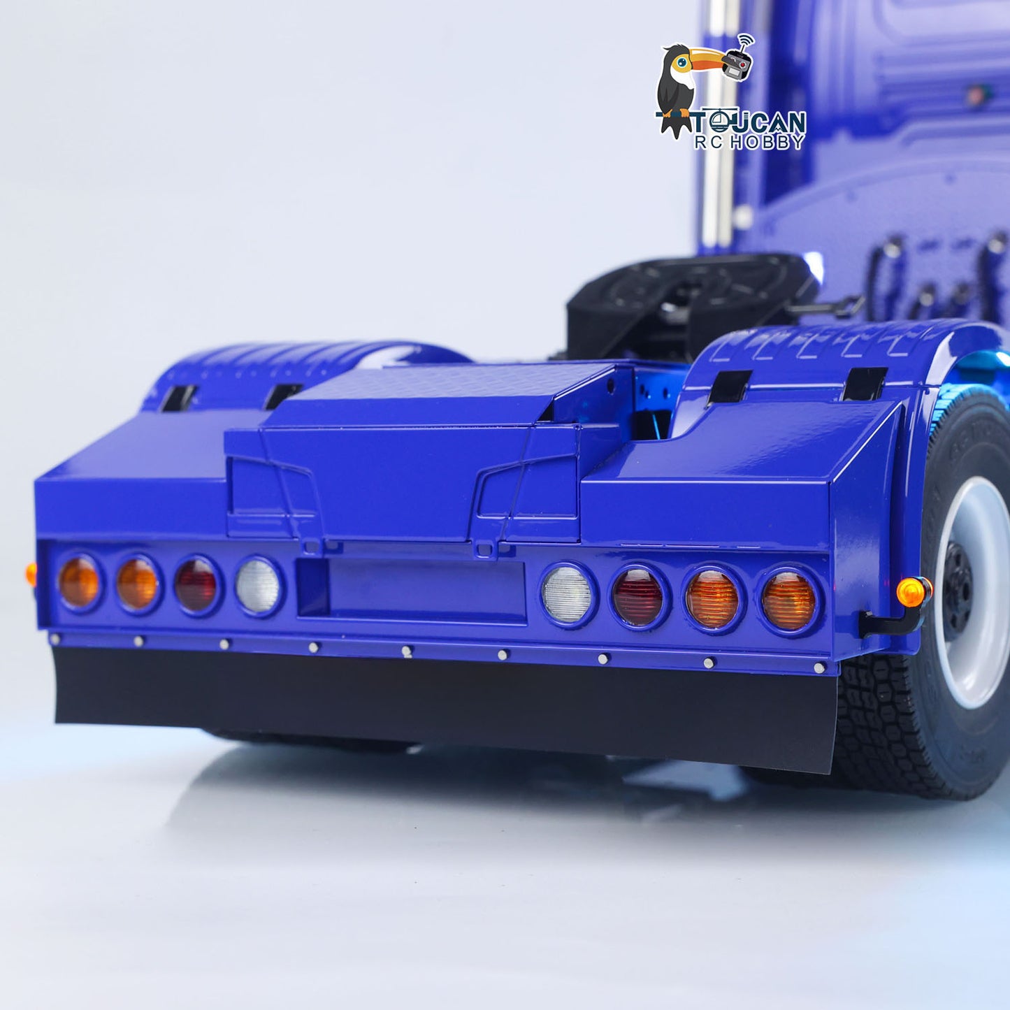 TOUCAN 770S 1/14 RC Sattelzugmaschine 6X6 Metallchassis Achssperren RTR 3-Gang LKW Auto Rauch Sound Licht Einheit Kabinenfederung ST8