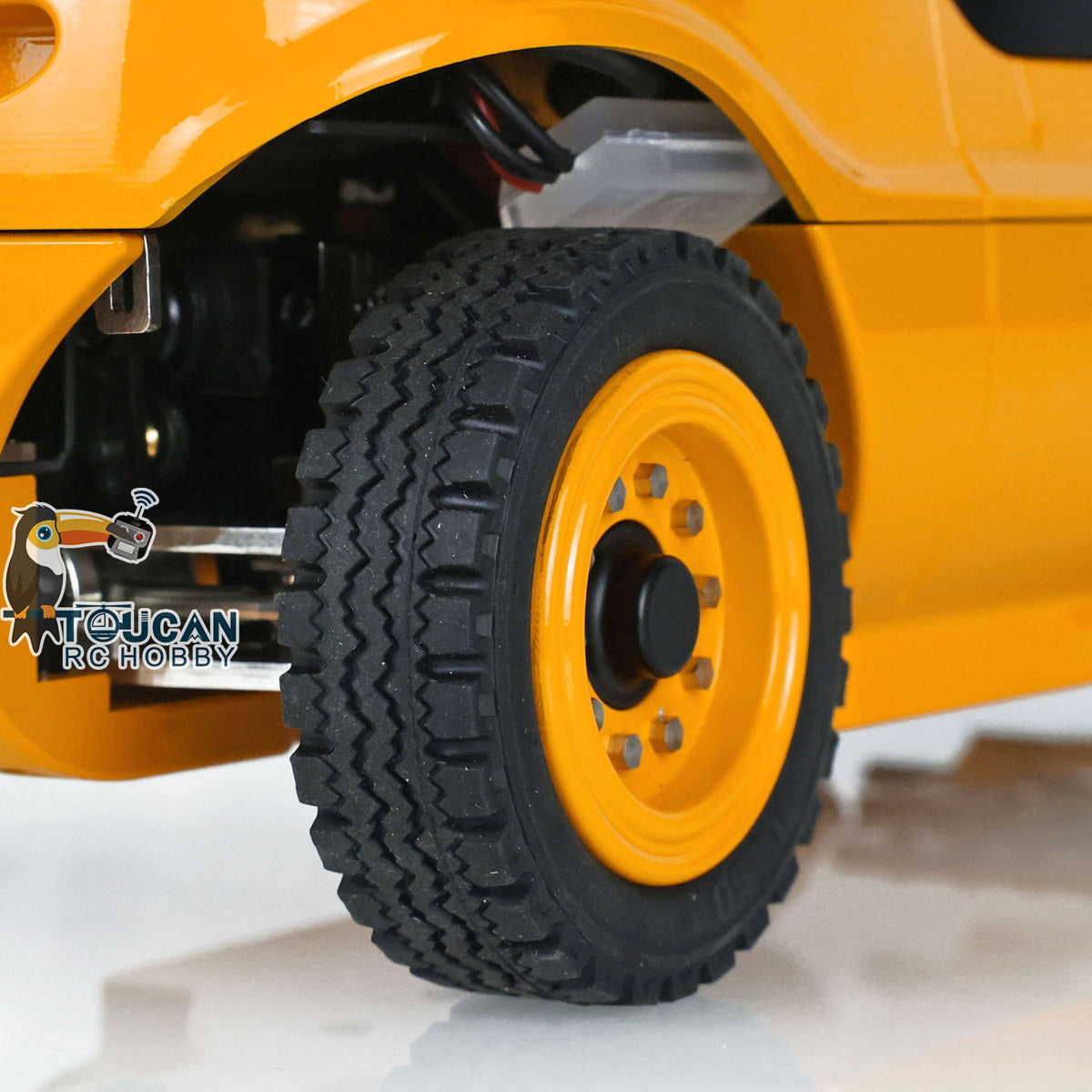 €100 OFF 11.11 BIG SALE LESU Hydraulic RC Forklift Truck 1/14 Radio Control Transfer Car RTR Truck