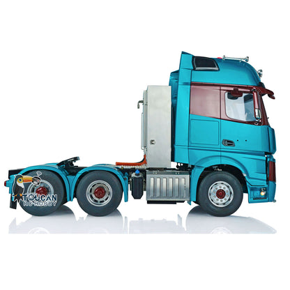 TOUCAN Lackierter 1/14 RC Sattelzugmaschine für 1851 3363 Fernbedienung 6X6 Metallchassis Autos Licht