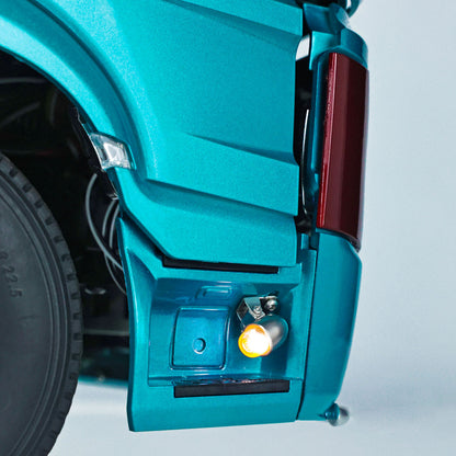TOUCAN Lackierter 1/14 RC Sattelzugmaschine für 1851 3363 Fernbedienung 6X6 Metallchassis Autos Licht