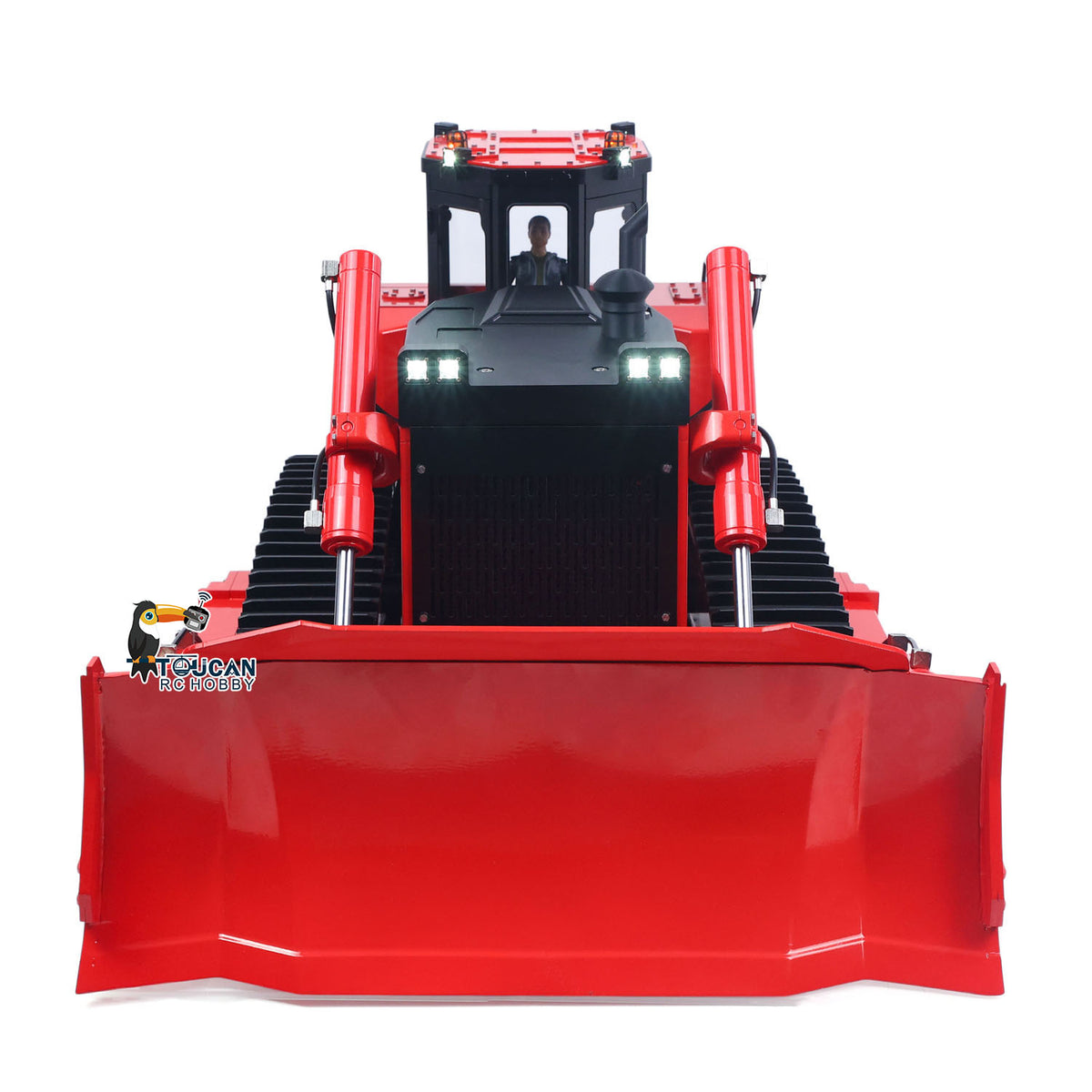 In Stock TOUCAN RC HOBBY Metal D155AX 1/12 RC Hydraulic Bulldozer Remote Control Vehicle Model 7 Way Valve Brushless Motor Radio Controller for Adults