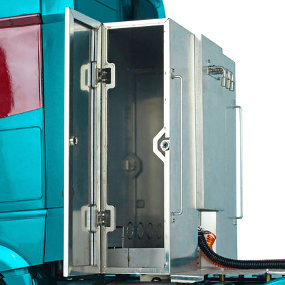 TOUCAN Lackierter 1/14 RC Sattelzugmaschine für 1851 3363 Fernbedienung 6X6 Metallchassis Autos Licht