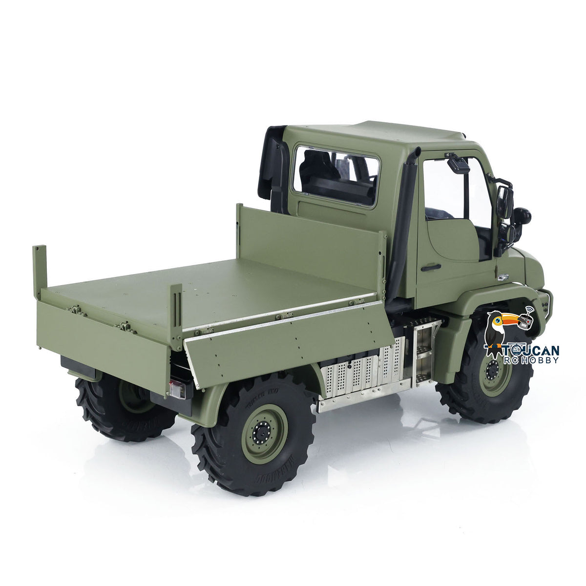 1/10 Metalleimer RC Geländewagen U423 4x4 Fernbedienung Crawler Auto Modell Licht Sound