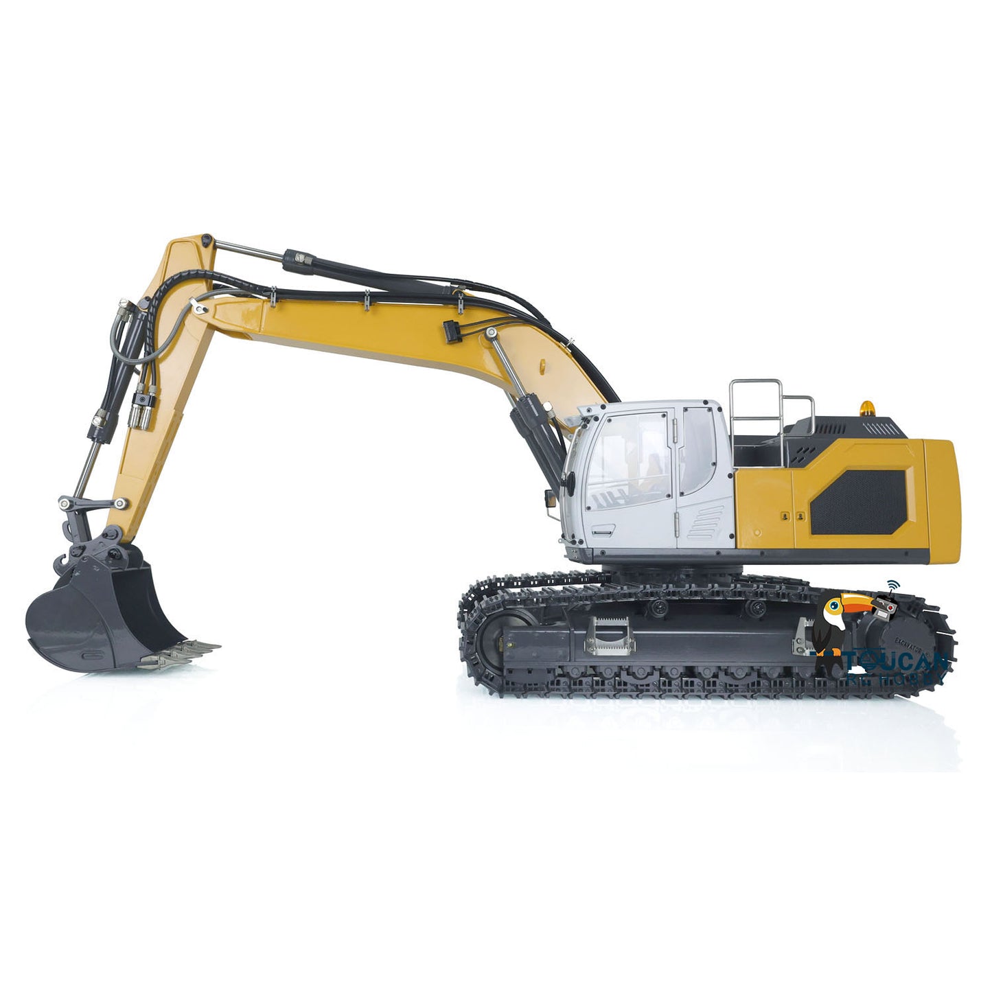 Kostenlose schnelle Lieferung 1:14 Hydraulische 945 RC Bagger Fernbedienung Tracked Earth Digger 5CH Umkehr Ventil PL18EV Sender