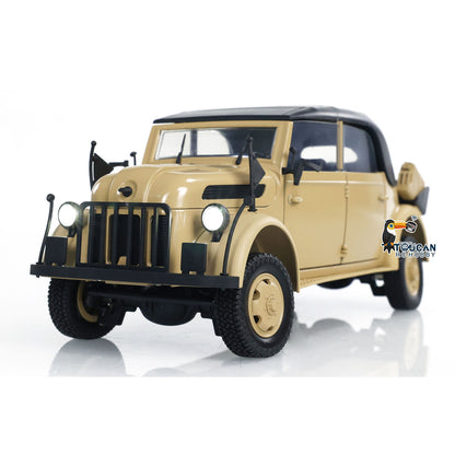 1/18 HG 4x4 RC Kommandofahrzeuge 4WD Funkgesteuertes Geländewagenmodell mit Ton und Licht, lackiert und montiert