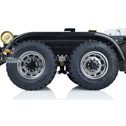 TOUCAN RC HOBBY LESU Z0036 1/14 Metal 8x8 Hydraulic RC Roll On Off Dumper 2 Speed Transmission Differential Lock Sound Light System Front Hook