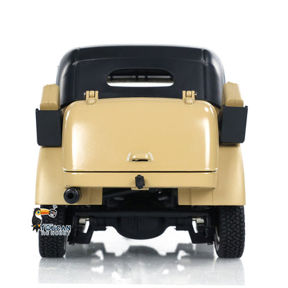 1/18 HG 4x4 RC Kommandofahrzeuge 4WD Funkgesteuertes Geländewagenmodell mit Ton und Licht, lackiert und montiert